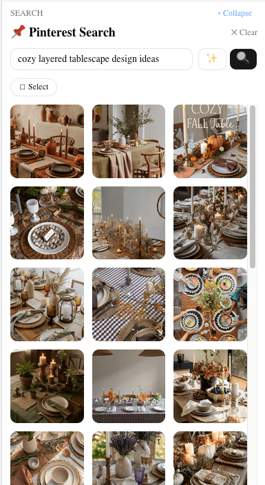 Pinterest Search Feature